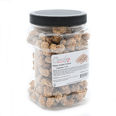 Fresh Roasted Cashews Honey Praline Crunch 1lb 